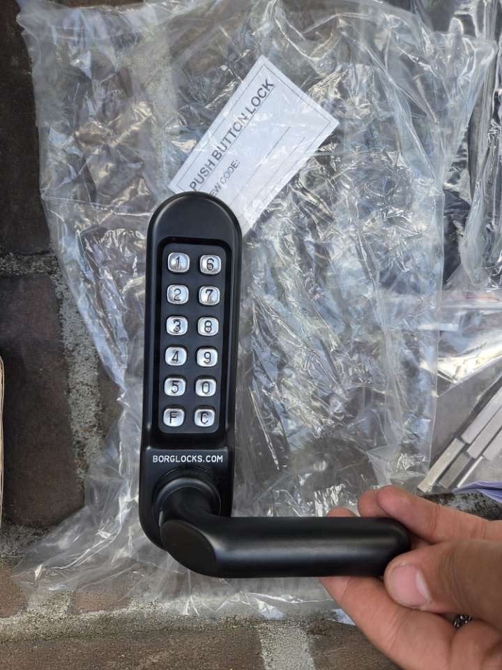 Nieuw Borglocks BL5000WK3 digitaal codeslot deurbeslag, Ophalen of Verzenden, Nieuw, Overige materialen, Slot