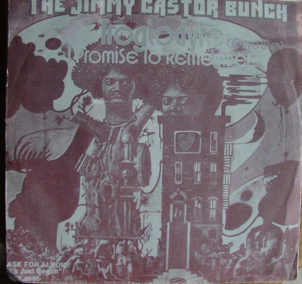 45T 7INCH VINYL SINGLE THE JIMMY CASTOR BUNCH, Ophalen of Verzenden, Zo goed als nieuw, Pop