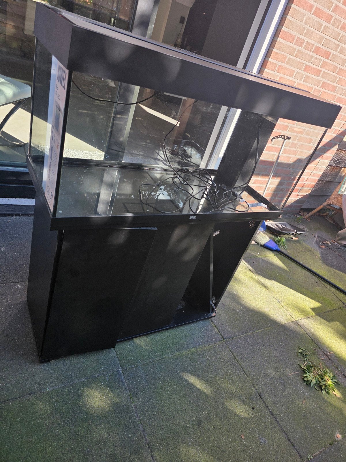 Juwel Rio 180 Liter Led (inclusief onderkast), Ophalen, Gebruikt, Leeg aquarium, Juwel