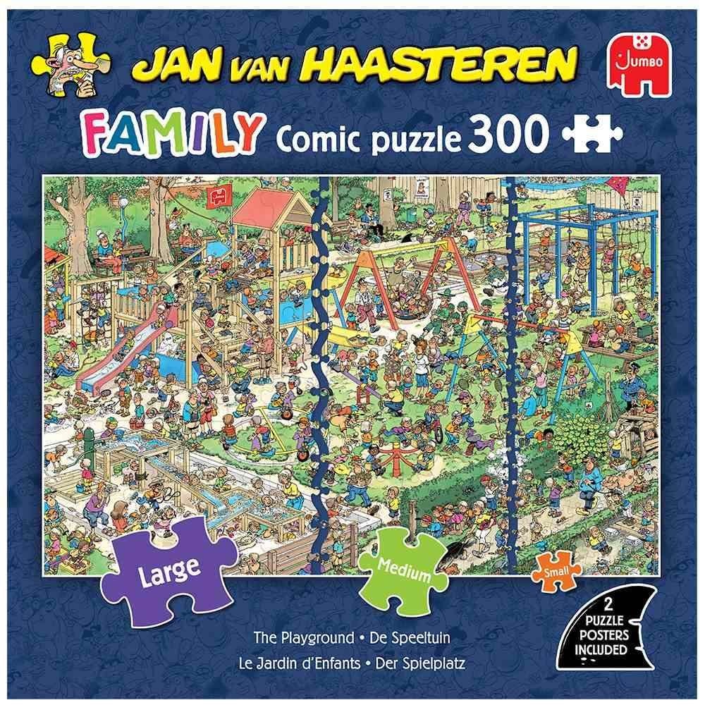 Jan van Haasteren Family Speeltuin 300 stukjes      NIEUW!!!, Ophalen of Verzenden, Minder dan 500 stukjes, Nieuw, Legpuzzel