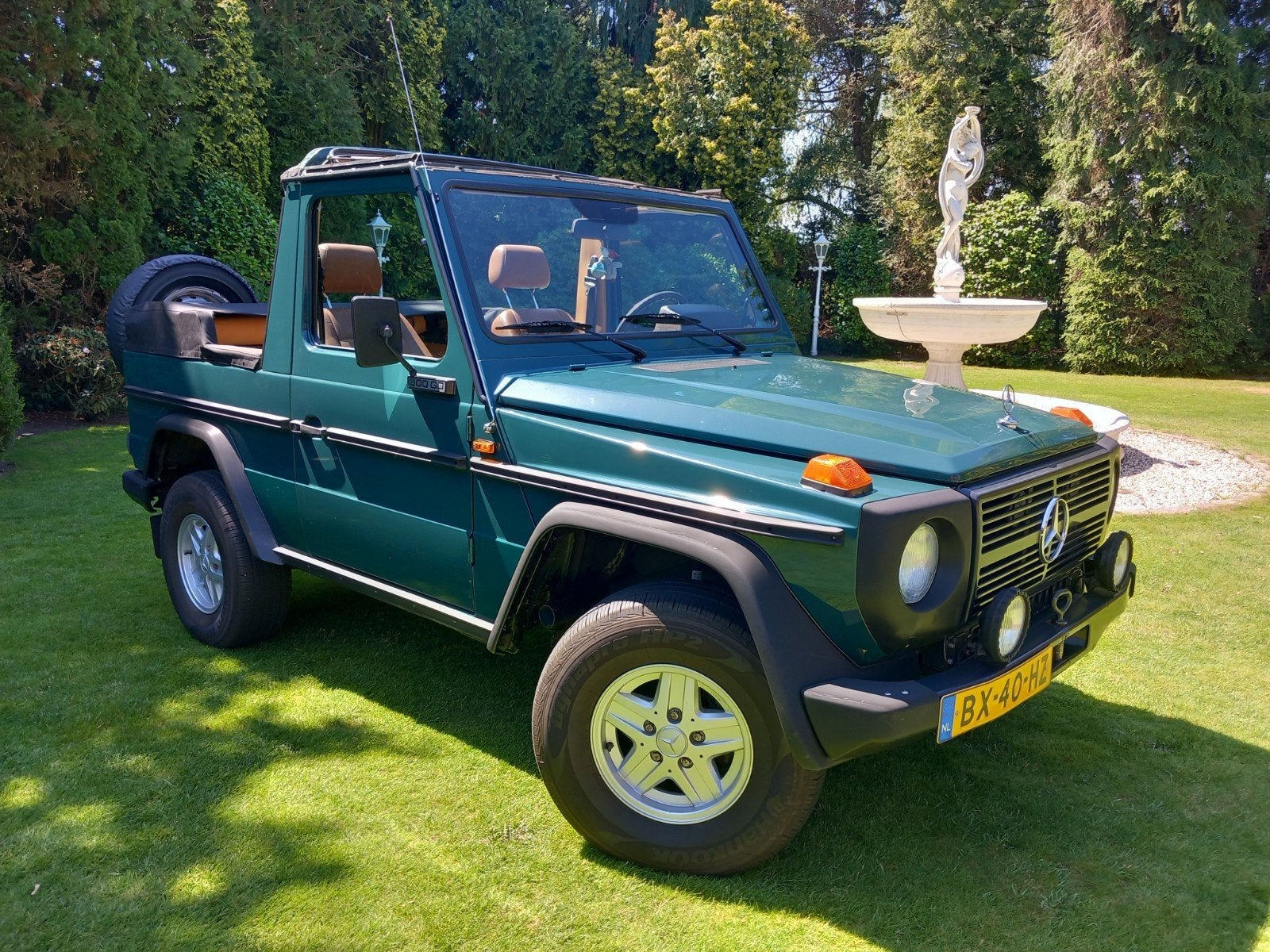 Mercedes-Benz G-klasse 300GD 4WD Cabrio, Leder, Bruin, Vierwielaandrijving, Particulier