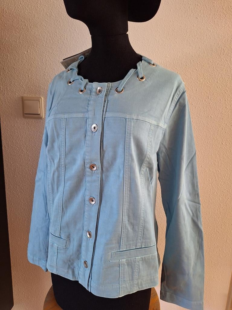 Nieuw Rabe jasje maat 42 met prijskaartje - Katoen/Elastaan, Rabe, Blauw, Maat 42/44 (L), Nieuw