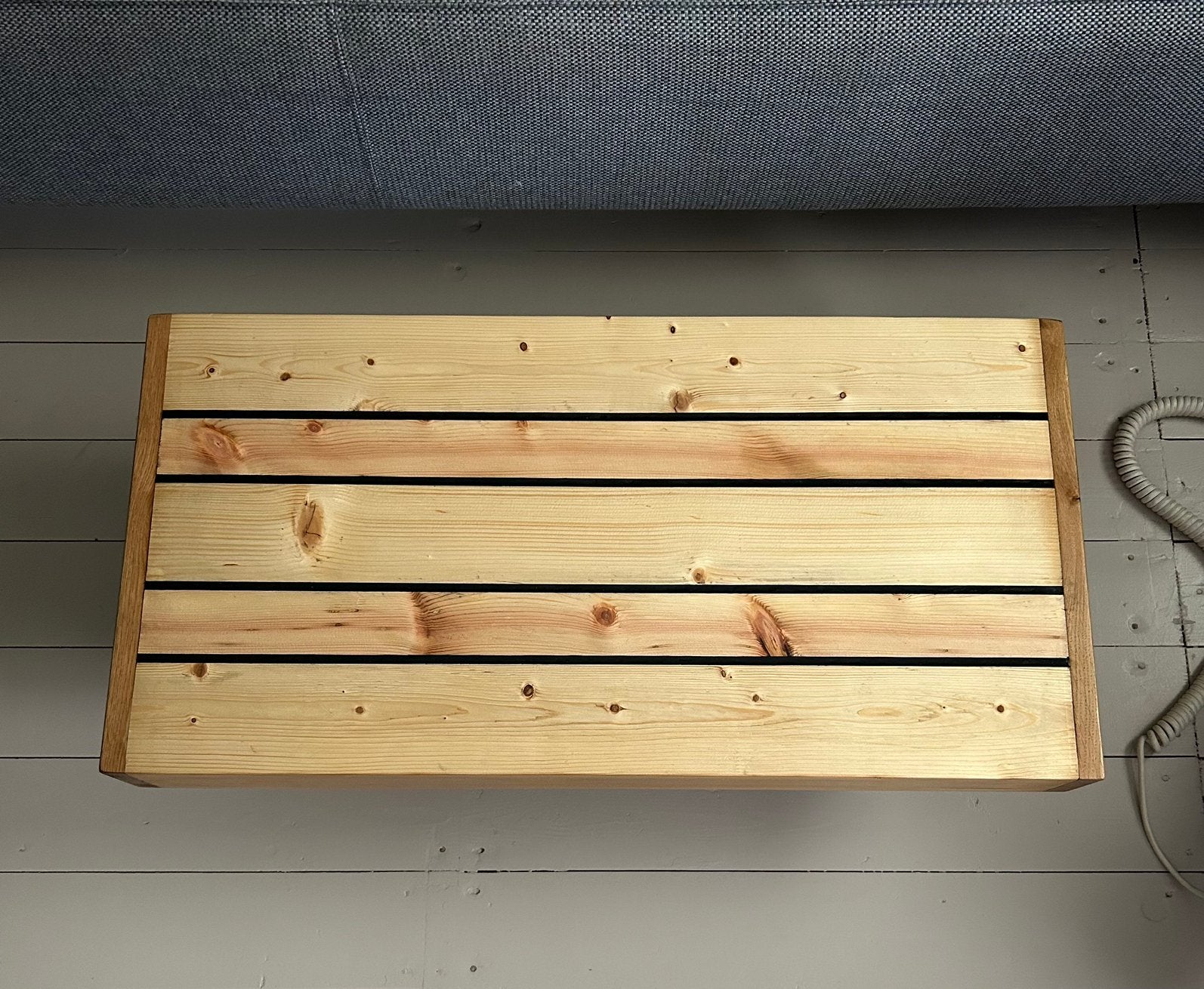 Ambachtelijke Koffie Tafel in Japanse stijl, Huis en Inrichting, Tafels | Eettafels, Ophalen, Japans, 50 tot 100 cm, Zo goed als nieuw