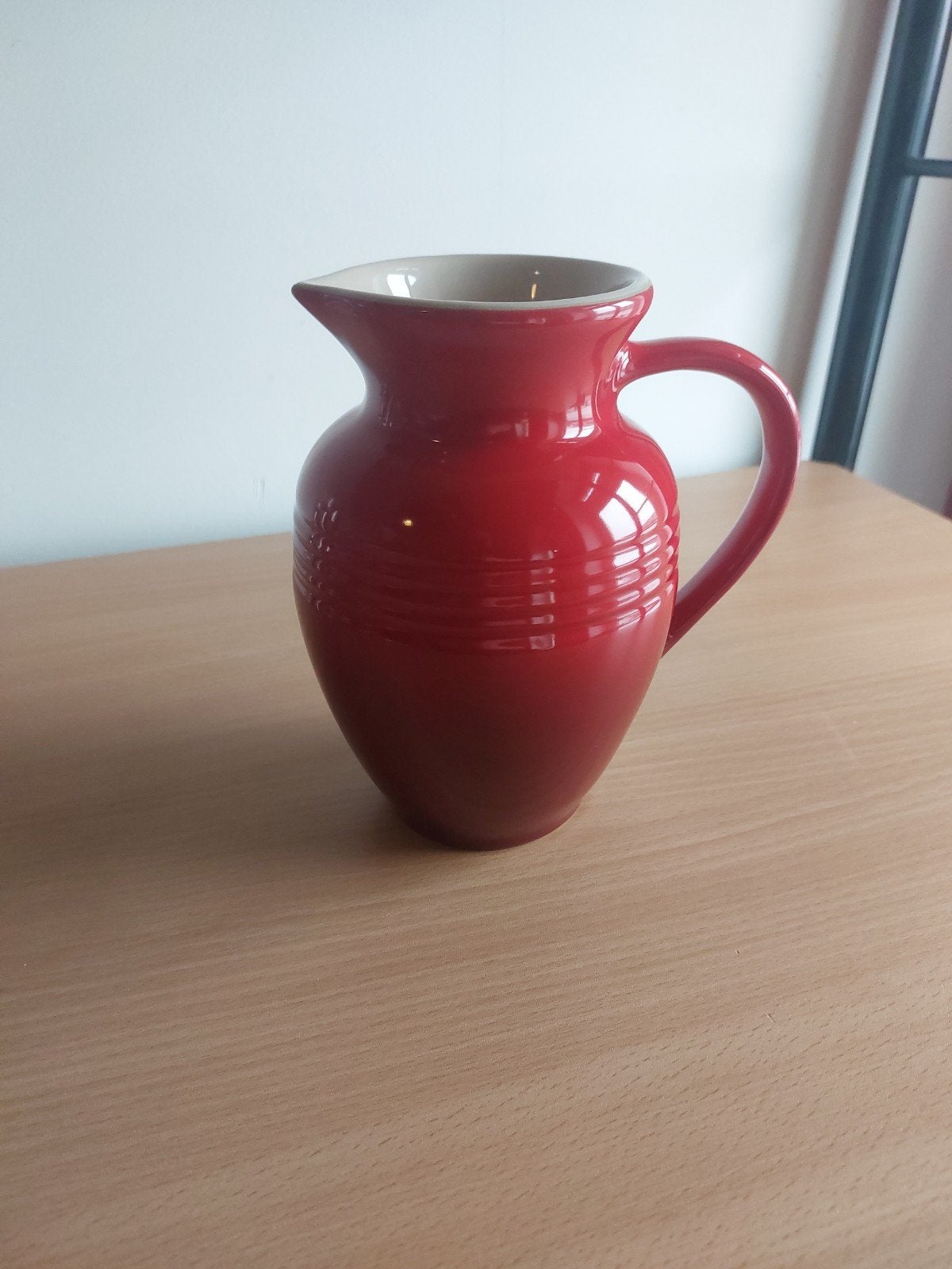 Le Creuset water kan / karaf, Le Creuset, Ophalen of Verzenden, Steen/keramiek, Rood