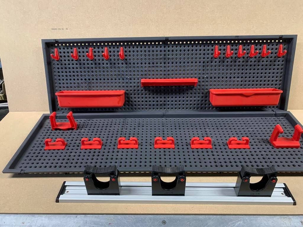 Handig Garage Opbergsysteem - Organiseer je Gereedschap, Ophalen, Zo goed als nieuw