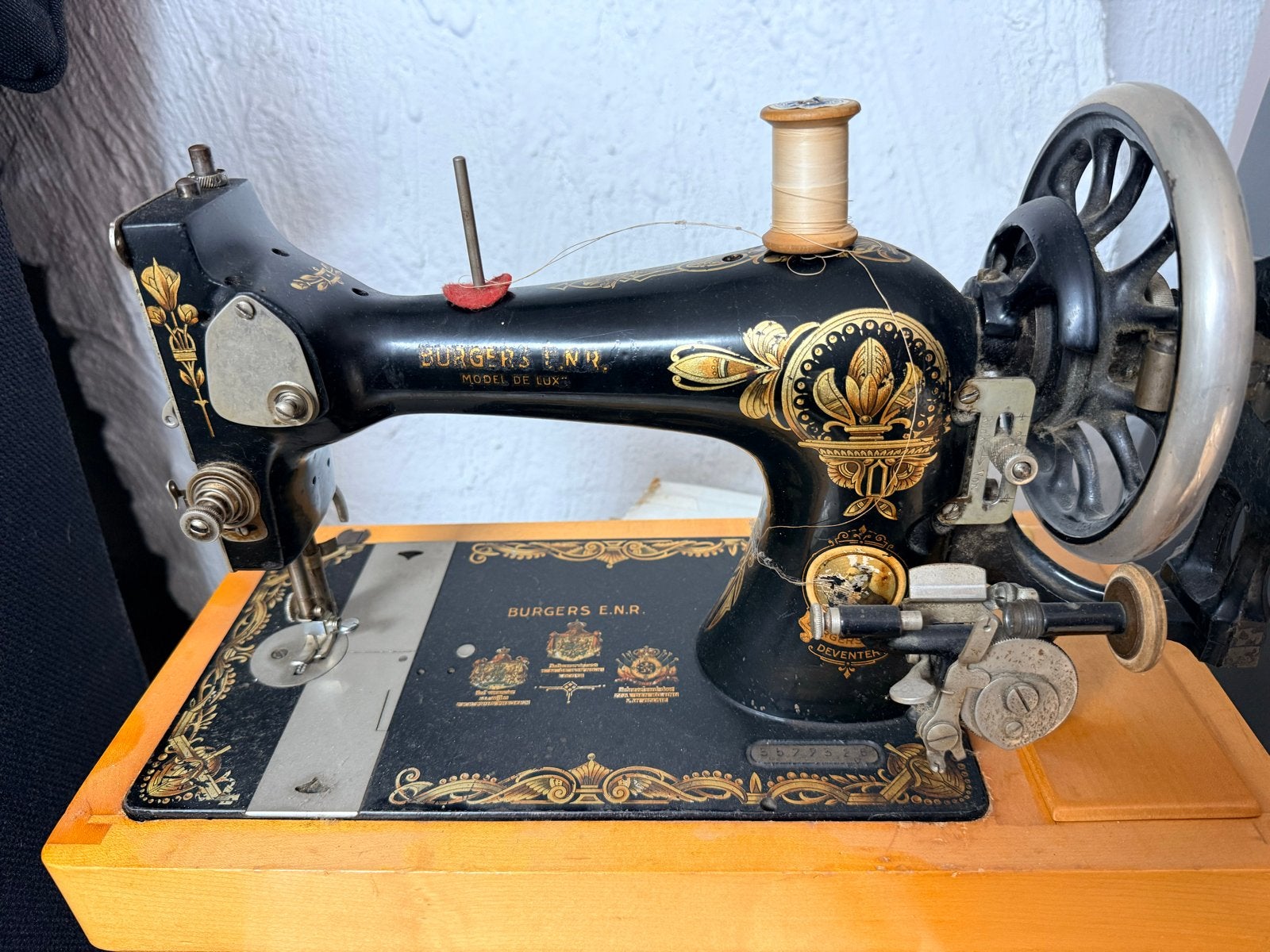 Burgers E.N.R. Naaimachine - Vintage met originele doos, Ophalen