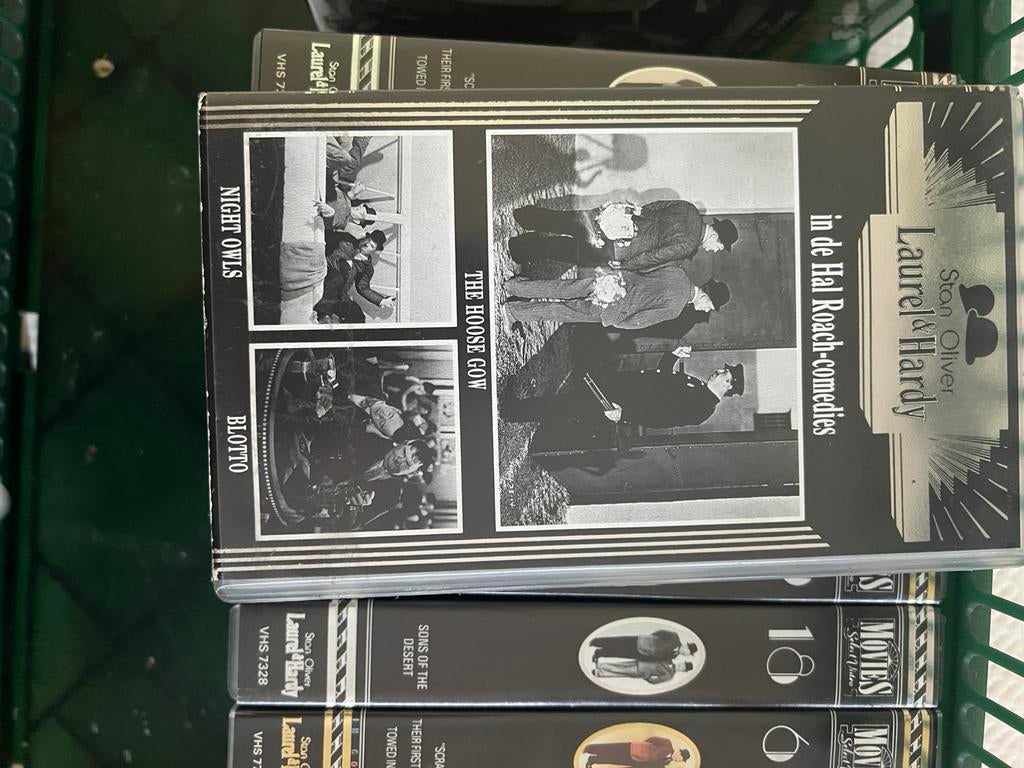 Video's van laurel en hardy, Ophalen of Verzenden, Zo goed als nieuw