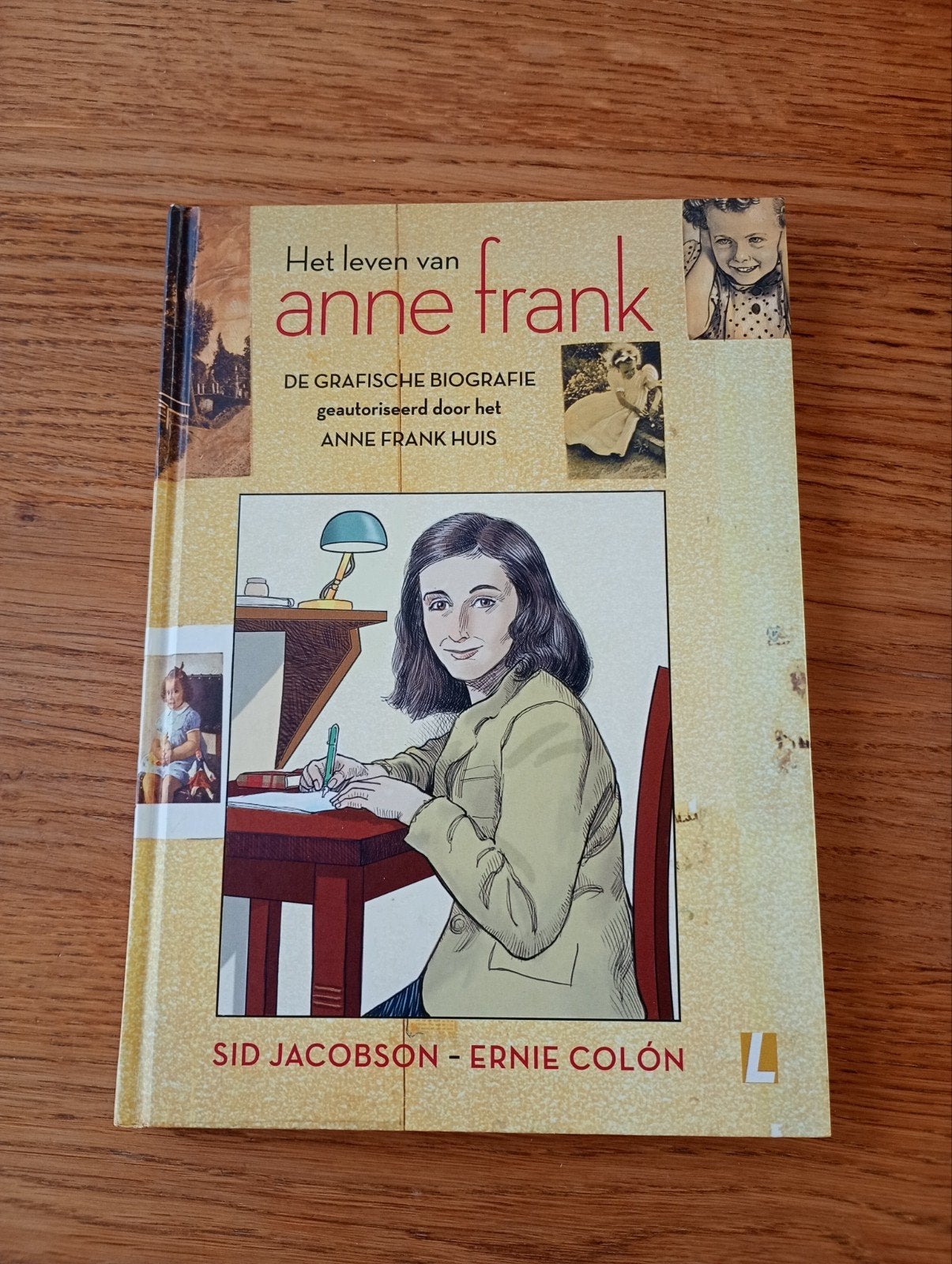 Het leven van Anne Frank - De grafische biografie, Ophalen of Verzenden, Zo goed als nieuw, Sid Jacobson - Ernie Colón, Overige
