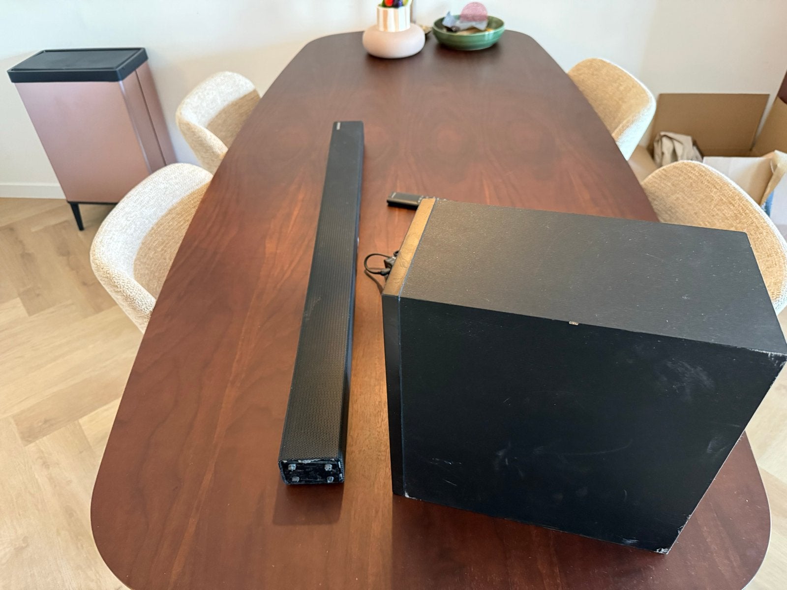 Samsung HW-K430 Soundbar met Subwoofer en Afstandsbediening, Overige merken, Gebruikt, Overige typen, Ophalen of Verzenden