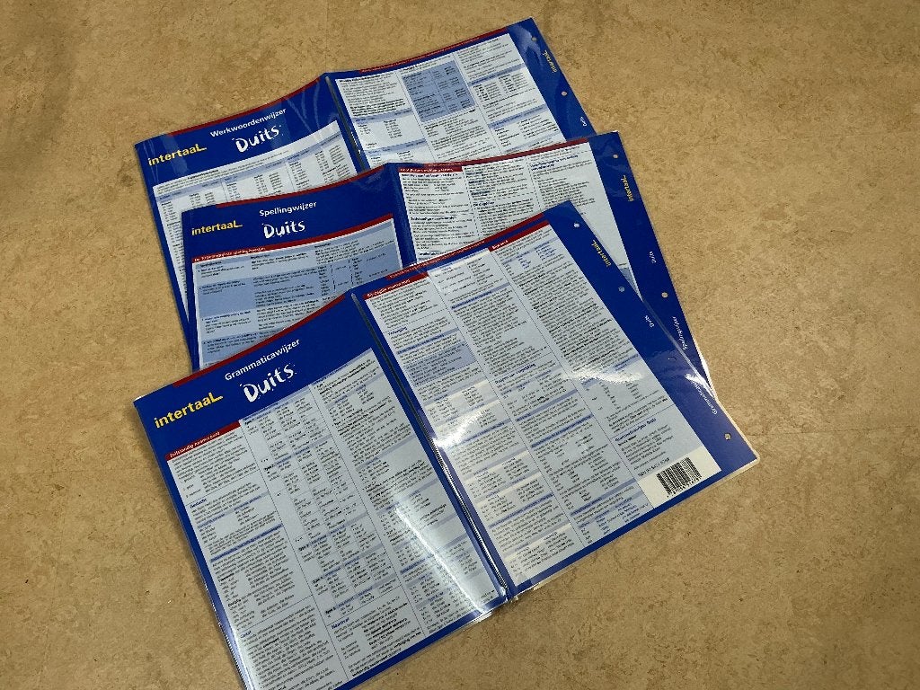 intertaal grammaticawijzers Duits, Nieuw, Ophalen of Verzenden, Intertaal, Alpha
