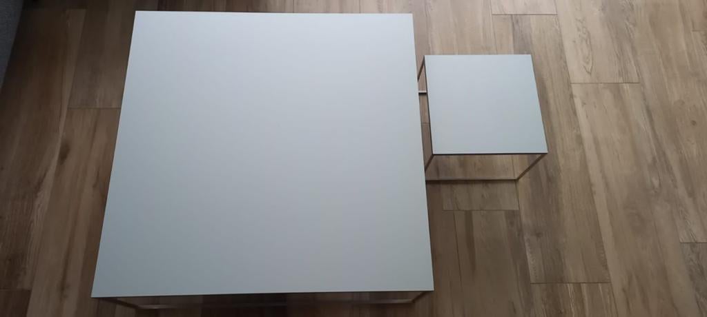 Salontafel Salontafel van JORT MERCUUR, Ophalen, Vierkant, Zo goed als nieuw, Minder dan 50 cm