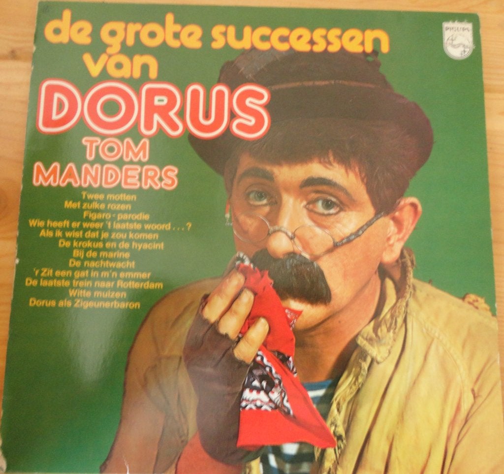 Dorus / Tom Manders - de grootste successen (LP), LP, Gebruikt, Ophalen of Verzenden, Levenslied of Smartlap