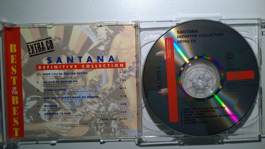 Santana - Definitive Collection (2 CD), Ophalen of Verzenden, Zo goed als nieuw, Poprock, Album