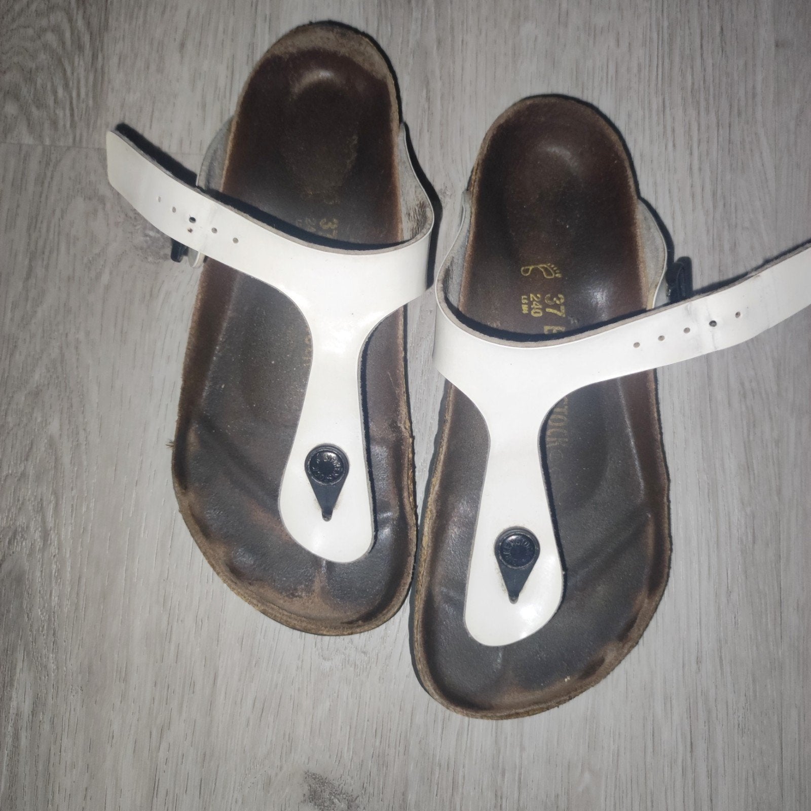 Birkenstock slippers maat 37, Verzenden, Zo goed als nieuw