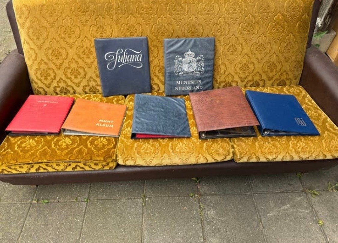 Diverse Muntalbums en Verzamelmappen, Postzegels en Munten, Munten en Bankbiljetten | Toebehoren, Ophalen, Verzamelmap