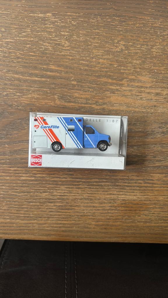 Ford E-350 CareFlite 1:87 Brekina, Ophalen of Verzenden, Nieuw, Auto, Brekina
