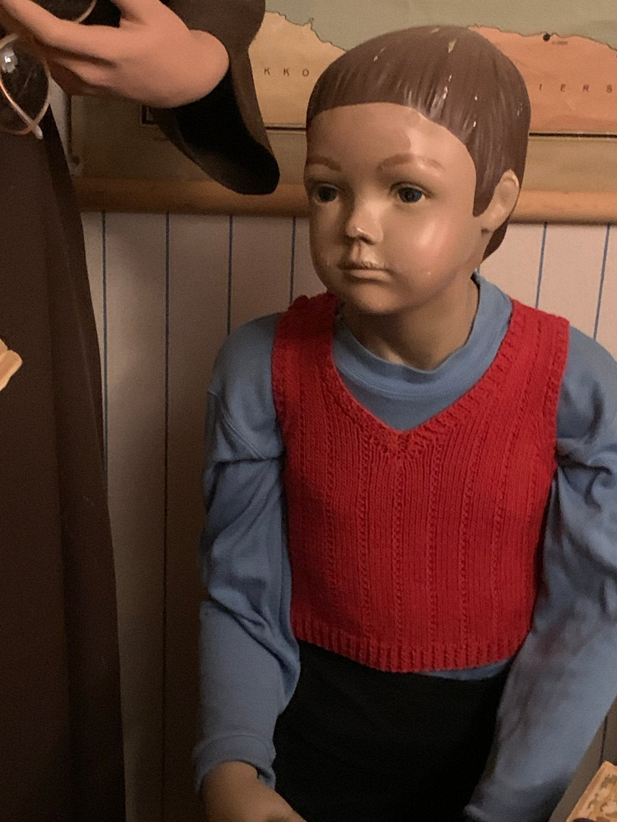 Vintage etalage poppen suske en Wiske, Ophalen, Gebruikt, Pop