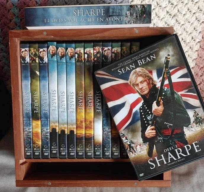 Sharpe DVD Boxset - 14 DVD's vol actie en avontuur, Engels, Nederlands, Ophalen of Verzenden, Zo goed als nieuw
