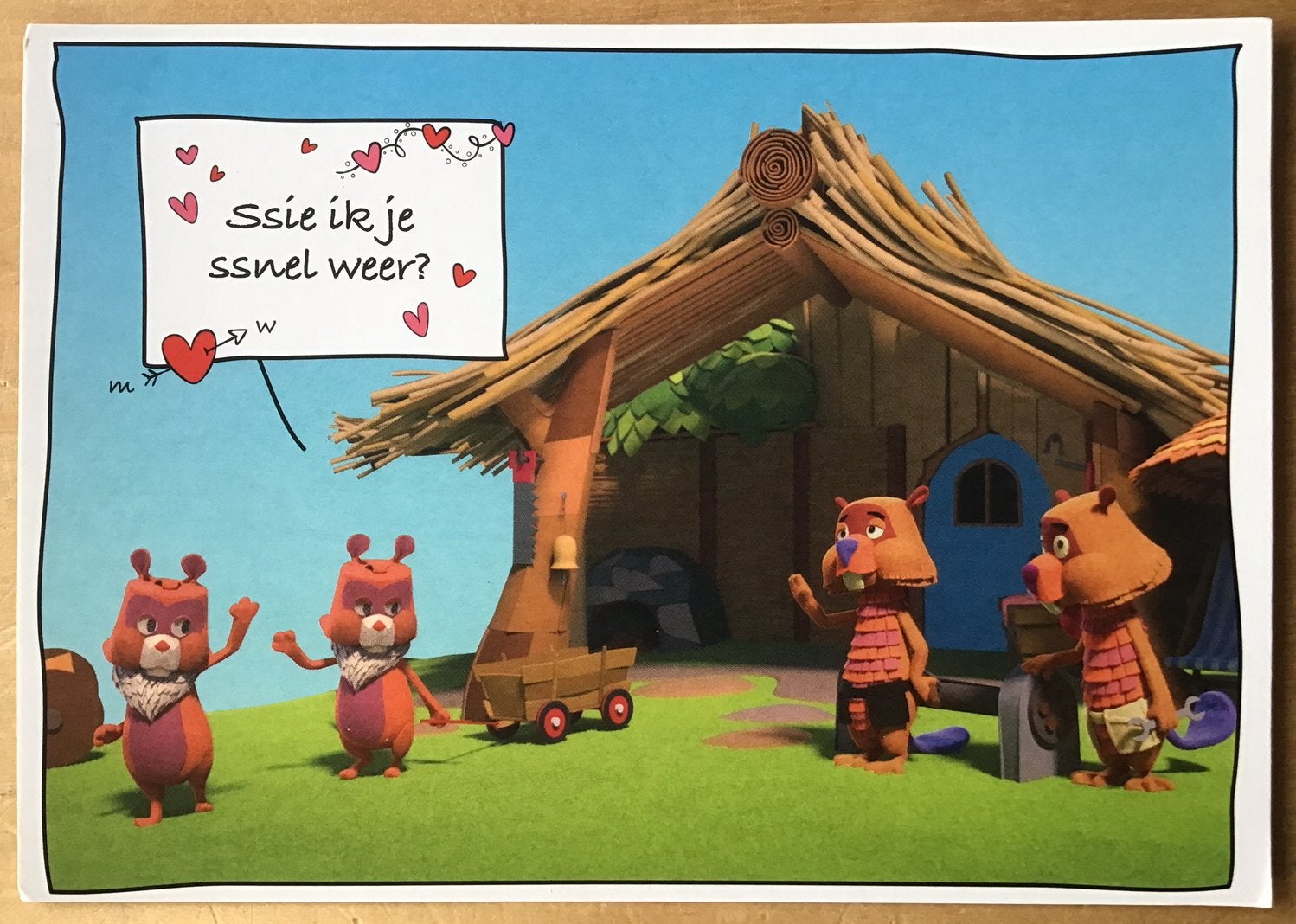 Kaart Fabeltjeskrant - Kinderpostzegelactie 2018 - NIEUW, Ophalen of Verzenden, 1980 tot heden, Ongelopen, Cultuur en Media