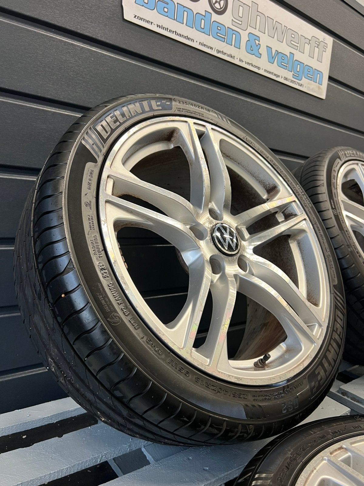 18 inch 5x112 velgen Volkswagen Passat Audi A4, 18 inch, Gebruikt, Ophalen of Verzenden, 235 mm