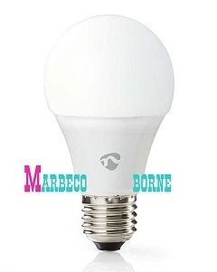 SmartLife Wi-Fi smart LED-lamp, Warm- tot Koud Wit, E27 LW10, Nieuw, Info@marbeco.nl, Nedis SmartLife, Led-lamp
