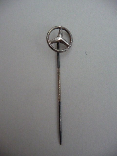 oud metalen auto speldje merk - MERCEDES -, Ophalen of Verzenden, Gebruikt, Merk, Speldje of Pin