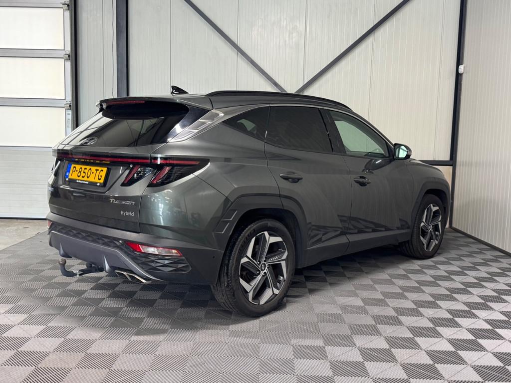 Hyundai Tucson 1.6 T-GDI HEV | Premium Sky | Pano | Leer | N, Auto's, Gebruikt, Euro 6, 4 cilinders, 179 pk