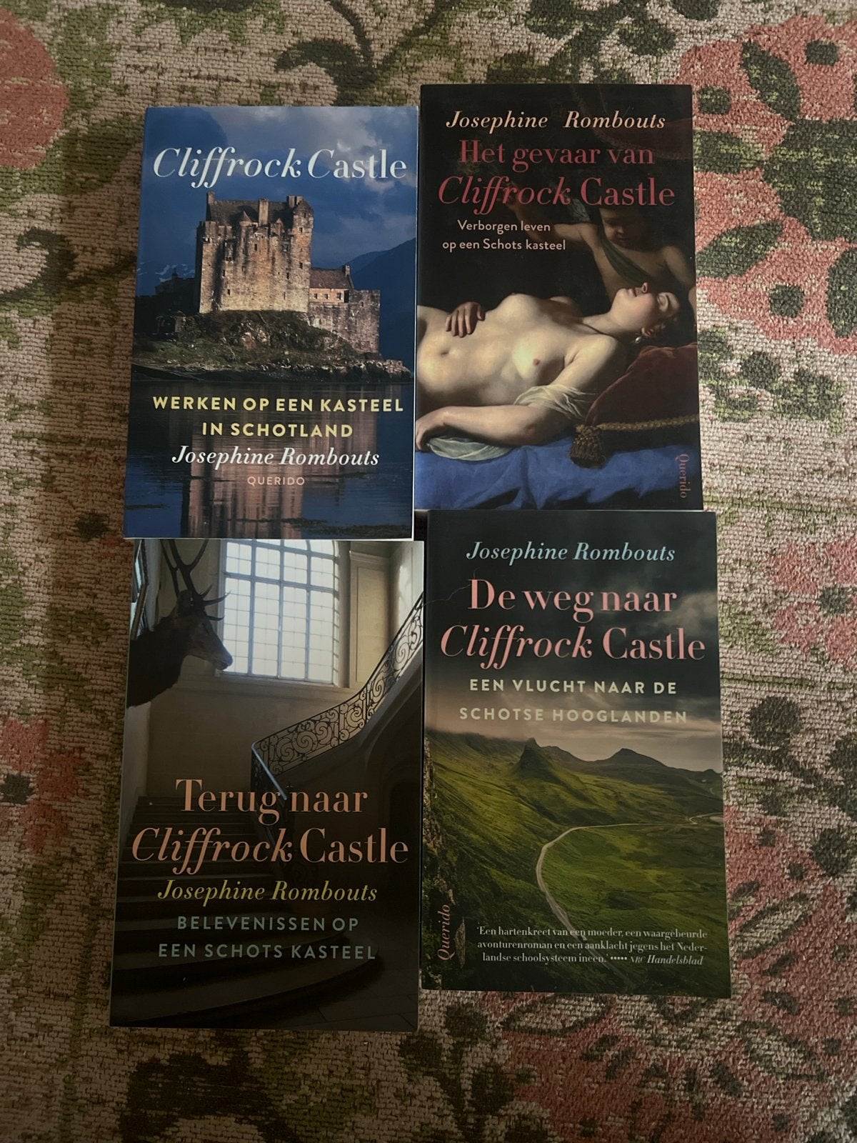 Josephine Rombouts Cliffrock Castle Boeken (4-delig), Ophalen of Verzenden, Zo goed als nieuw, Nederland