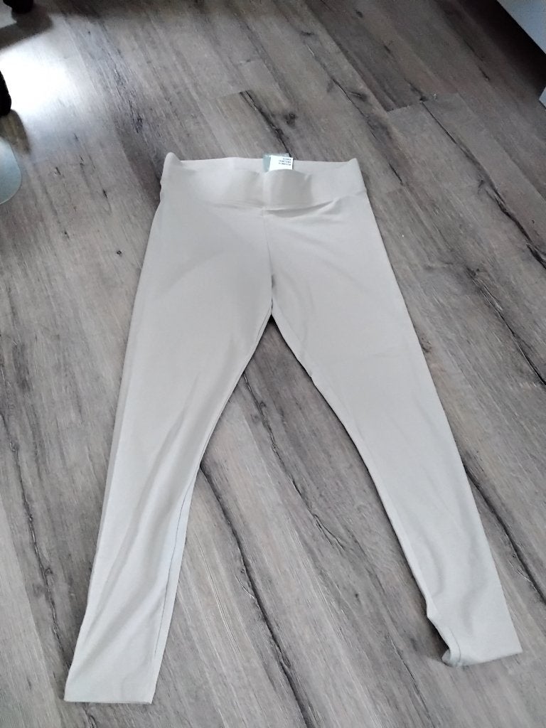 Beige legging maat 40 H&M nieuw, Legging, H&M, Beige, Nieuw