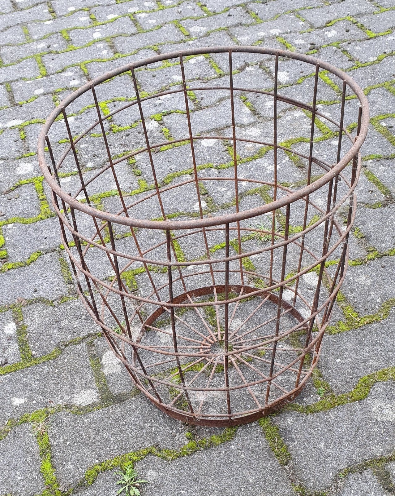 Draadmand of aardappelmand, Tuin en Terras, Ophalen, Gebruikt, Minder dan 60 cm, Rond