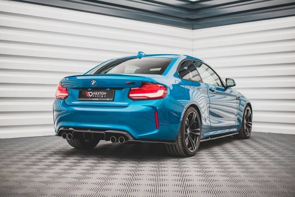 Voorlip sideskirt diffuser spoiler - BMW M2 F87 Coupe 16-20, Ophalen of Verzenden