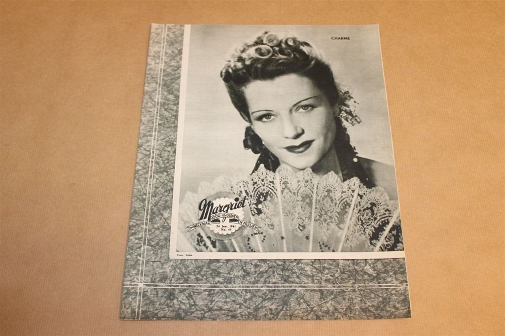 Margriet - No. 45 - 1941 - Zeldzaam !!, Verzamelen, Ophalen of Verzenden, 1940 tot 1960, Knipsel(s)