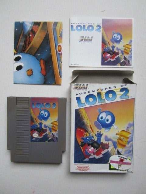 Lolo 2 NES Nintendo, Spelcomputers en Games, Gebruikt, Overige genres, 1 speler, Ophalen of Verzenden