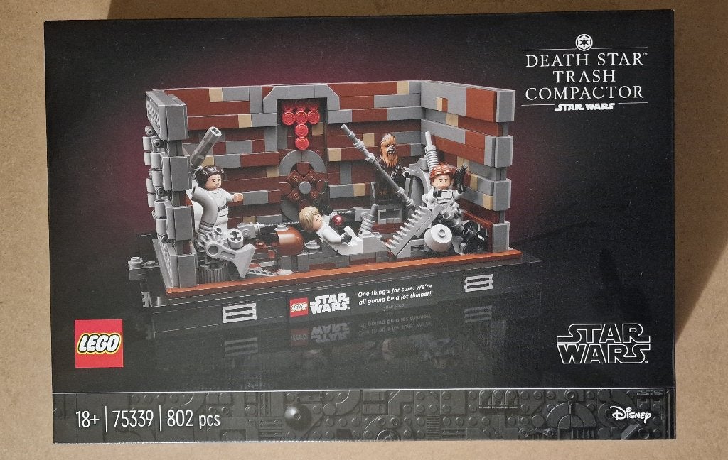 LEGO Death Star Afvalpers diorama (75339), Star Wars, Lego, Nieuw, Ophalen of Verzenden