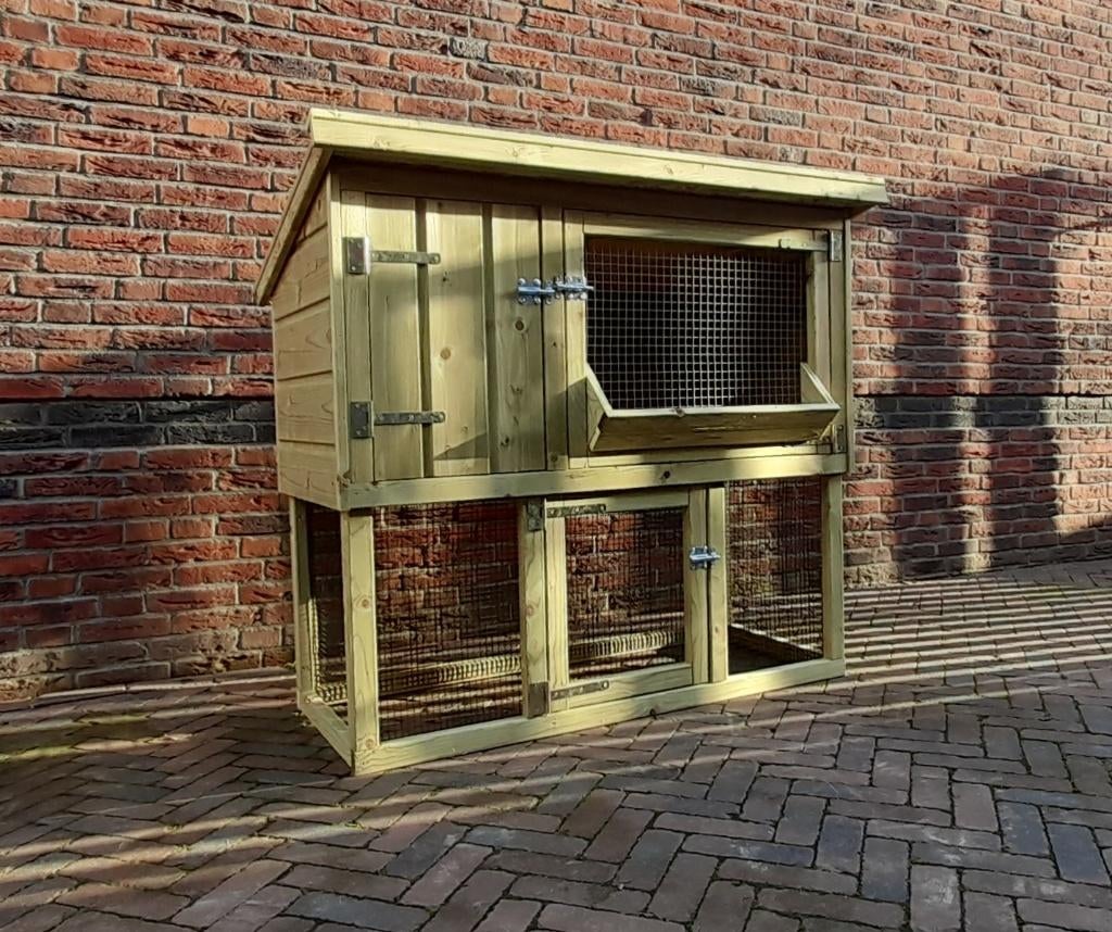 konijnenhokken > Nieuw, Dieren en Toebehoren, Konijnen, Meerdere dieren, Groot