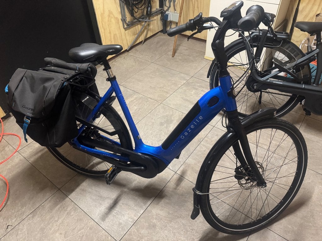 Gazelle Grenoble c8, Ophalen, Zo goed als nieuw, 51 tot 55 cm, 50 km per accu of meer