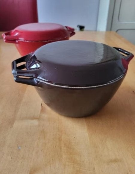 Copco pannen, Deens design, mid-century, Ophalen of Verzenden, Gebruikt, Emaille, Pannenset