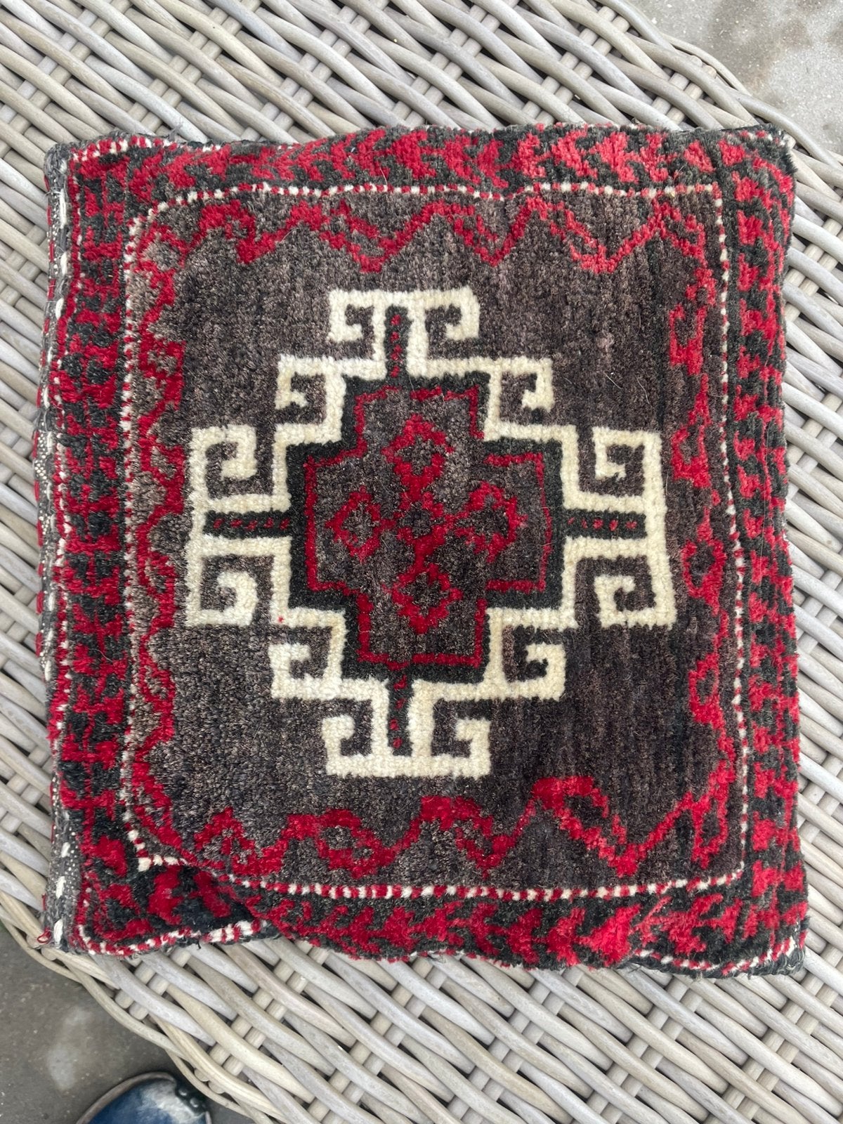 Kussen 35x30 cm Perzisch tapijt stijl, Ophalen