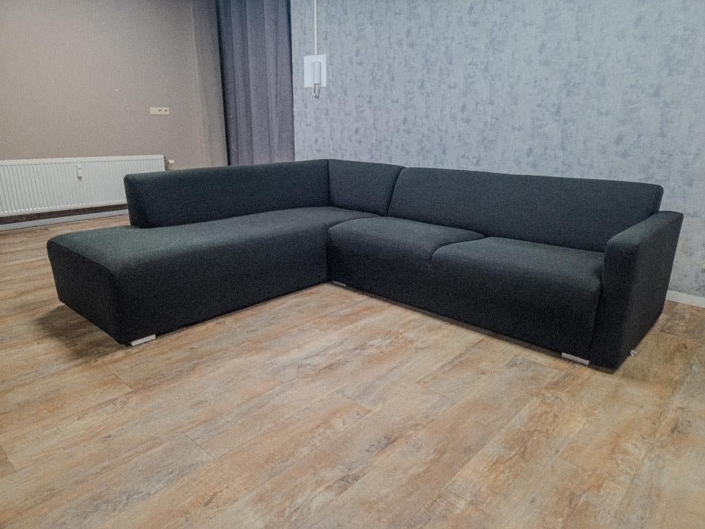 Zeer Mooi Antraciet DEISGN Hoekbank van MONTEL, Huis en Inrichting, Banken | Bankstellen, Info@banxtel.nl, Hoekbank, Hoekbank