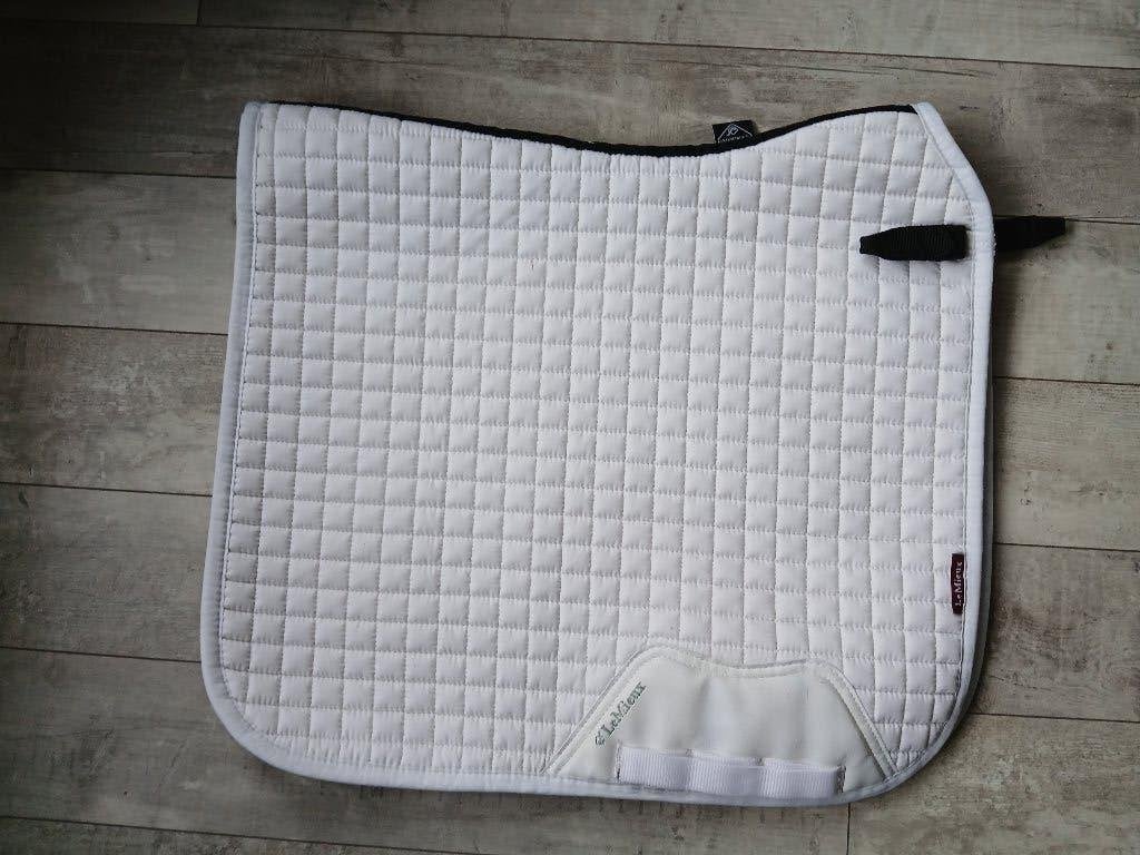 LeMieux dressuur dekje wit, Dieren en Toebehoren, Full (L), Wit, Dressuurdekje, Ophalen of Verzenden