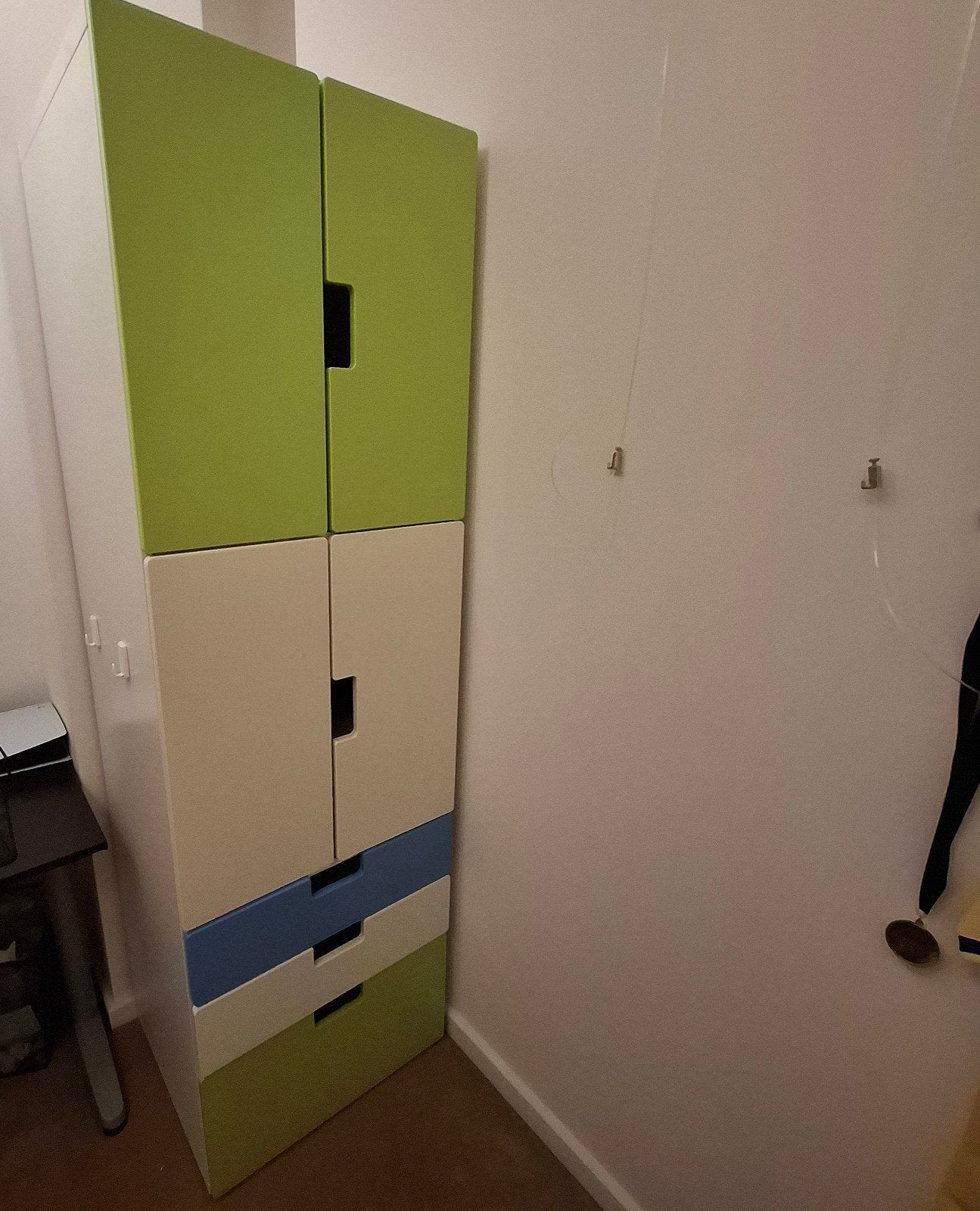 stuva kinderkamer kledingkast, Ophalen, Gebruikt