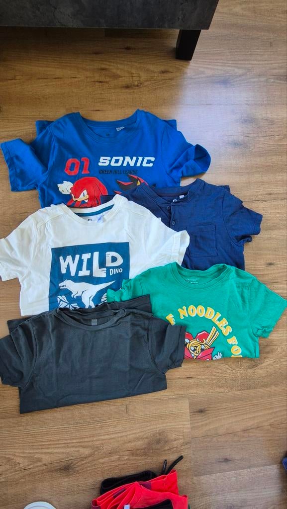 Kledingpakket jongens maat 128 - Gedragen kleding, Ophalen of Verzenden, Gebruikt, Maat 128