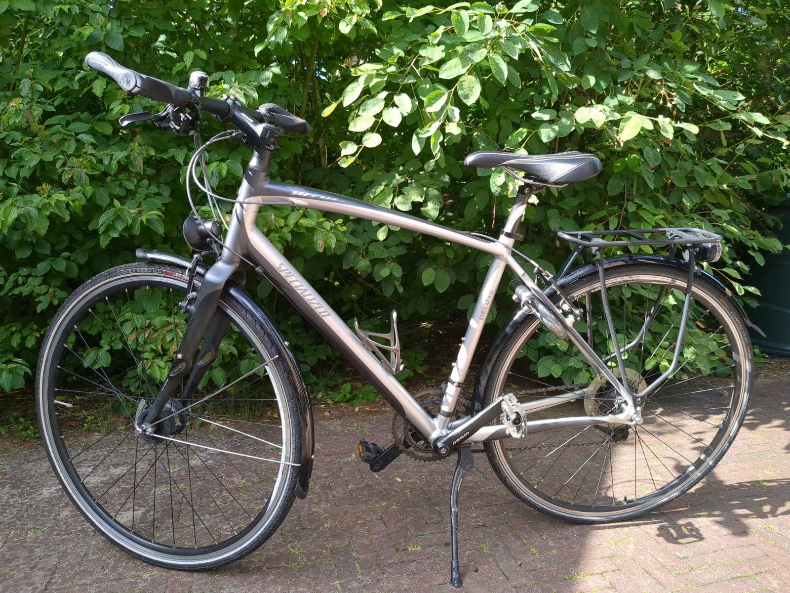 Specialized Sirrus expert aluminium / carbon 20v 28" 50cm, Gebruikt, Velgrem, Versnellingen, Specialized