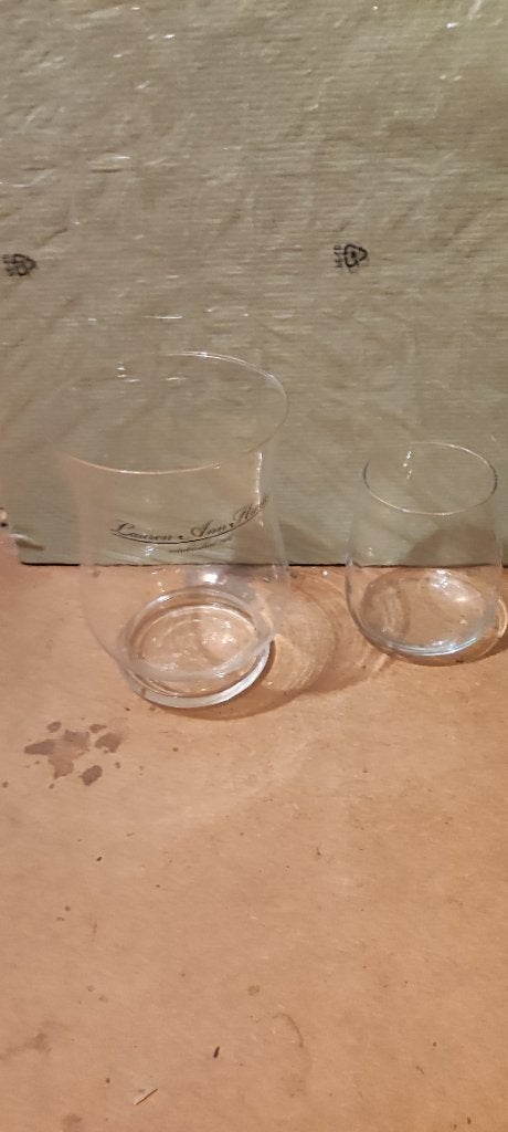 Windlicht, Ophalen, Zo goed als nieuw, Glas, Windlicht