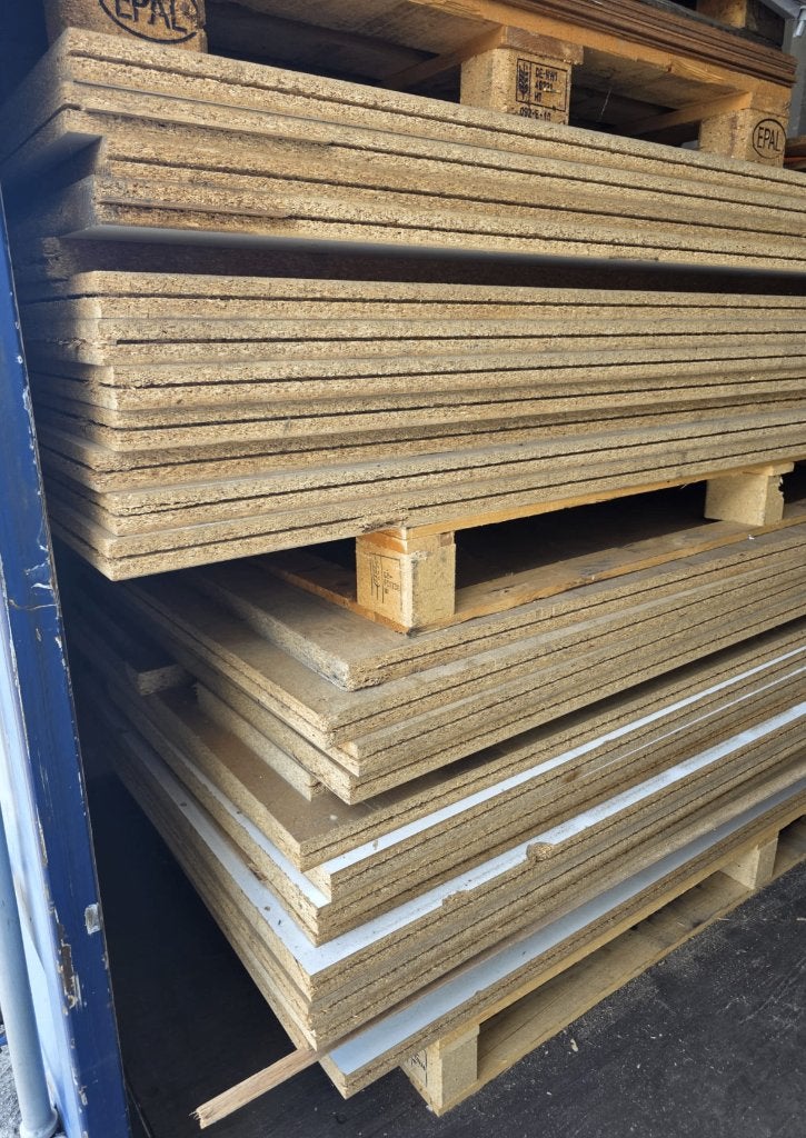 zoldervloer platen, Ophalen, Gebruikt, Hout, 20 tot 50 mm