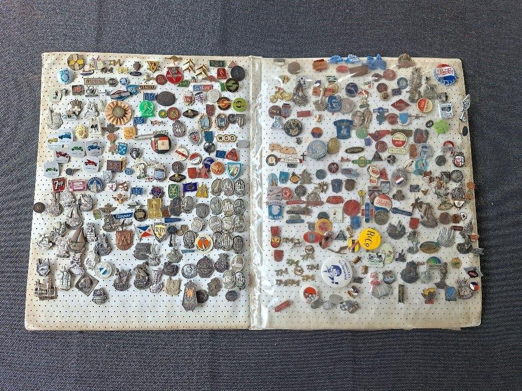 Speldjes album, Ophalen of Verzenden, Gebruikt, Overige onderwerpen