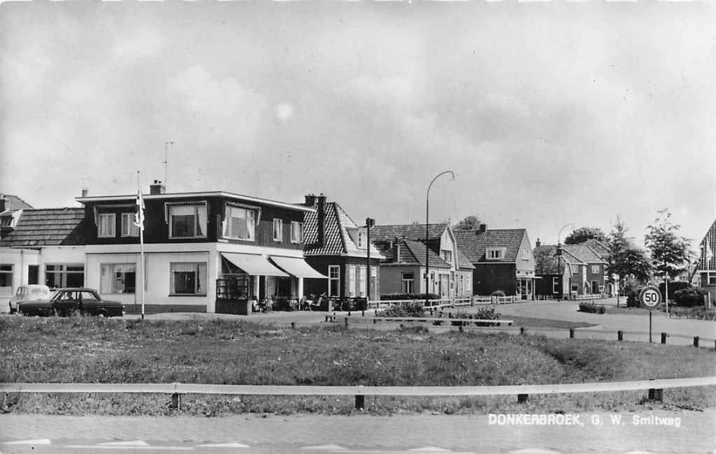 703-025-045 Donkerbroek G W Smitweg, Verzenden, Voor 1920, Friesland