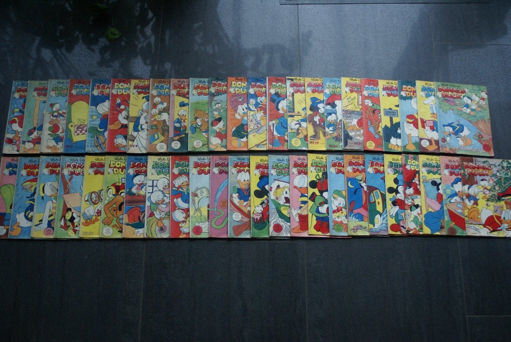 Donald Ducks weekbladen. 39st 1958 -- 46st 1959 -- 26st 1960, Boeken, Meerdere stripboeken, Ophalen of Verzenden, Gelezen