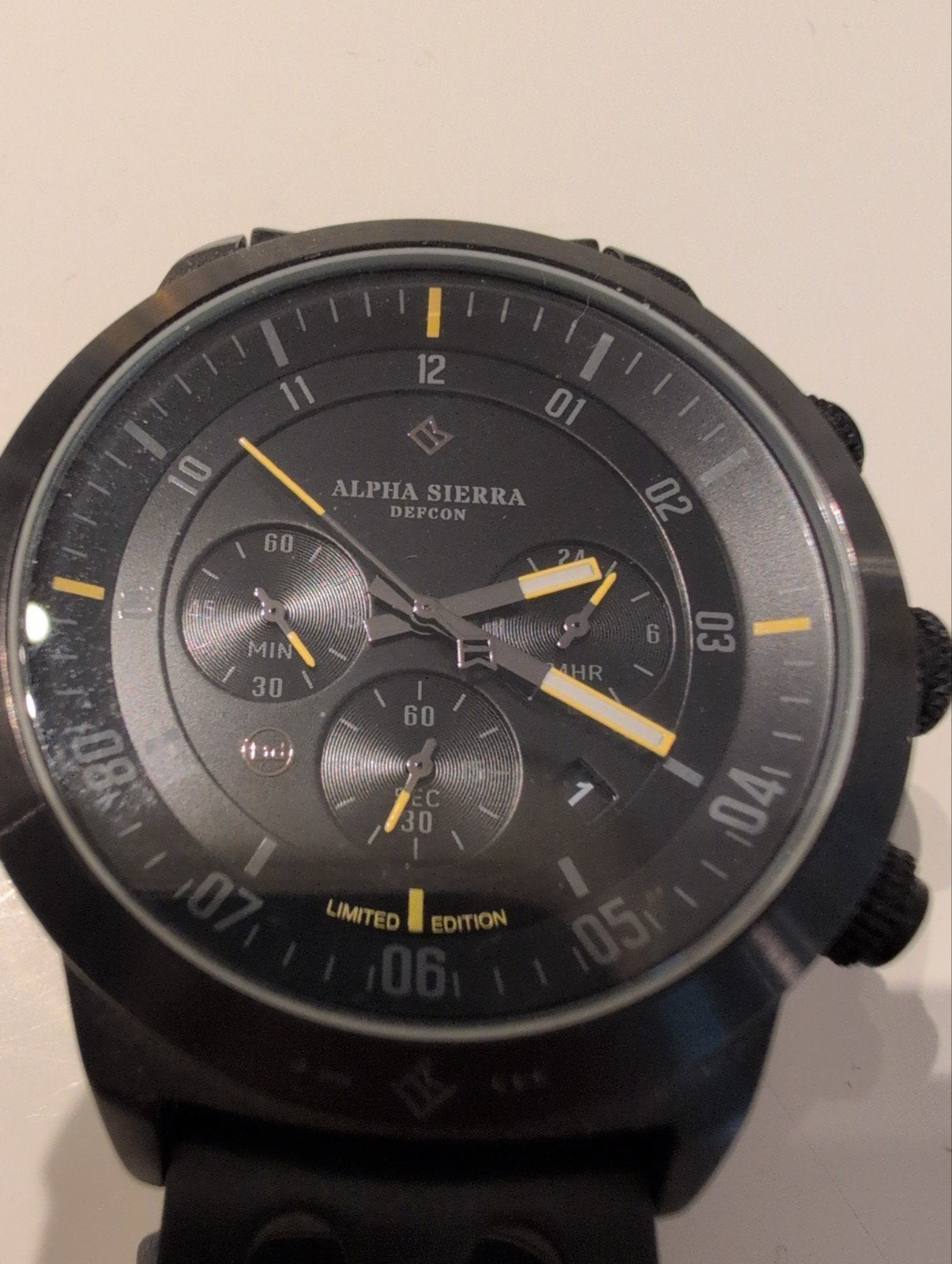 Alpha Sierra Defcon quartz heren horloge, Ophalen of Verzenden