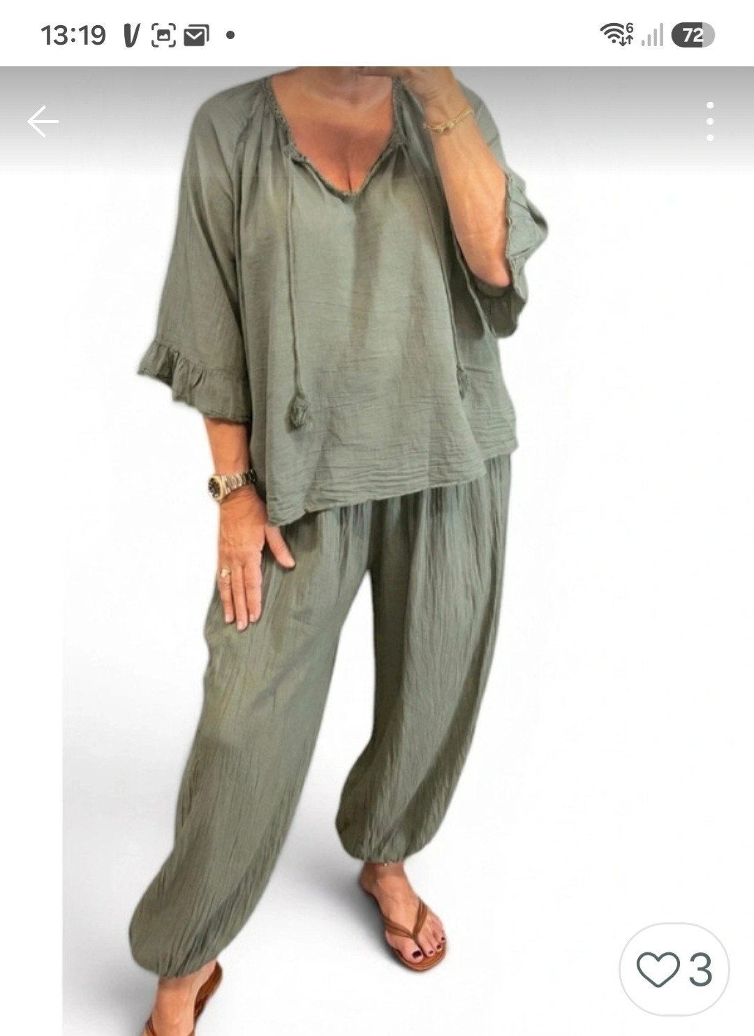 Mooi combinatie pak M-made in Italy, Ophalen of Verzenden, Nieuw, Groen